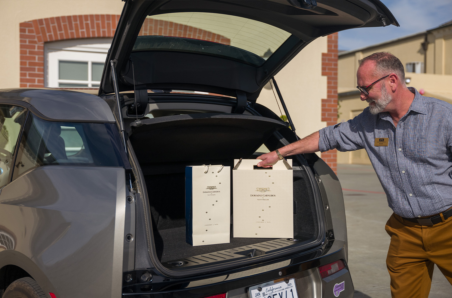 Pop the trunk for curbside pickup!