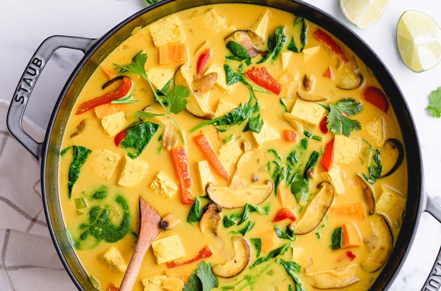 Golden Tofu Curry 