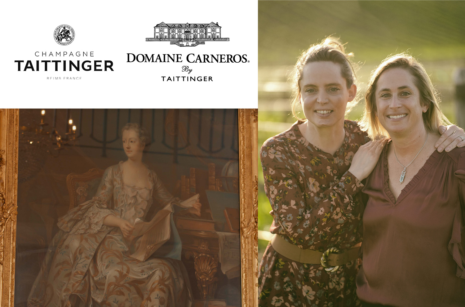 Vitalie Taittinger and Remi Cohen of Domaine Carneros