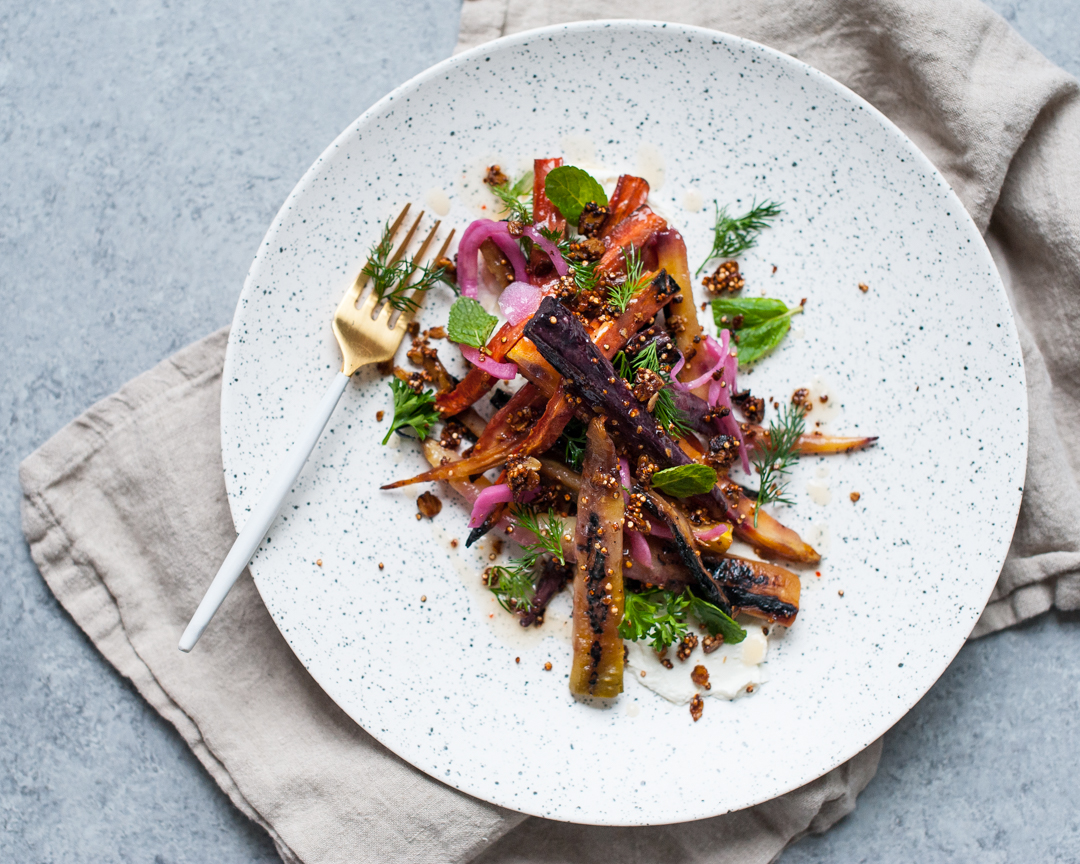 Roasted Beet and Carrot Salad